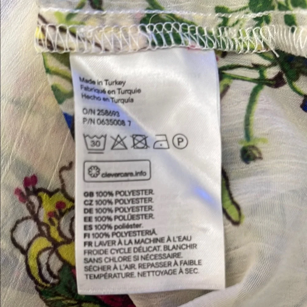 H&M Floral Ruffle Blouse - Picture 7 of 7